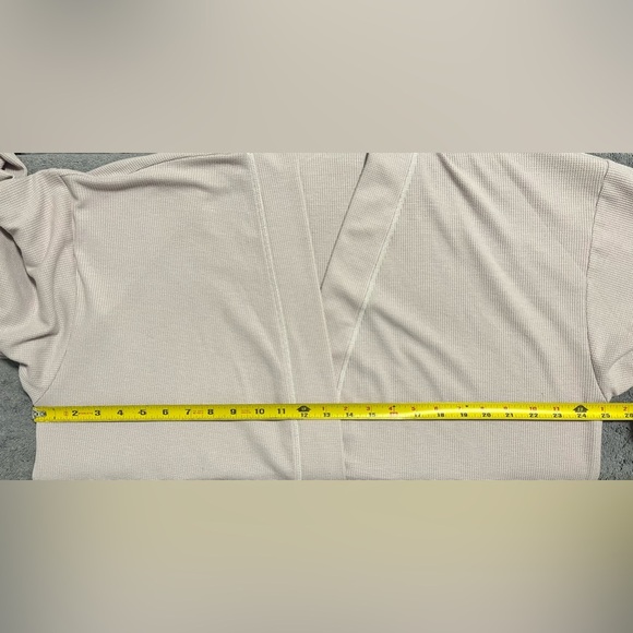 Fabletics Waffle Robe Muted Mauve/Petal Women Size M - Picture 9 of 9